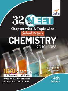 32 Years Neet Chapter-Wise & Topic-Wise Solved Papers Chemistry (2019 - 1988)