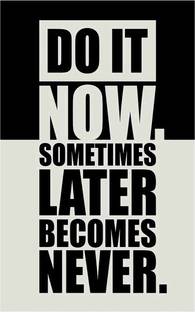 GYM Motivational Wall Poster for Room and Gym 12X18 Inch Paper Print