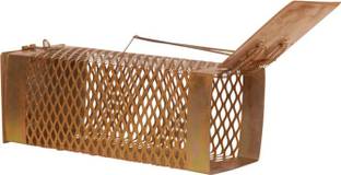 Lovely Big Size (26X11X10) Metallic Mouse Trap for Capturing live Rat/ Mouse/ Rodents Live Trap