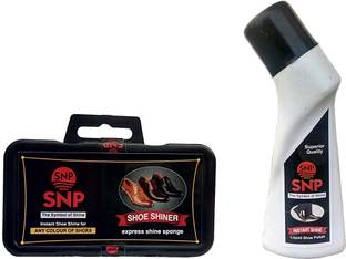 SNP Shoe Shiner Natural \ Shoe Polish Black Shoe Care Kit