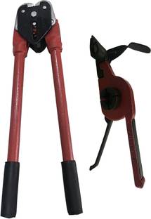 Engarc Box Packing Machine Red Heavy Duty Strapping Tool Set Manual Crimper