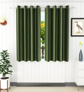 Flipkart SmartBuy 152.4 cm (5 ft) Window Polyester Curtain (Pack Of 2)