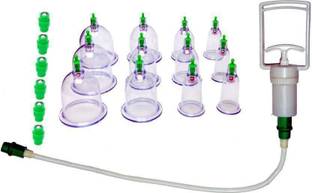 ROBMOB VCM-13 ®Vaccum Cupping Kit - Set of 12 Pieces Massager  (White) Massager  (White) Massager