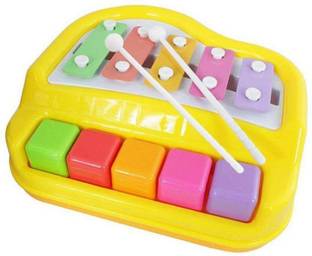 maisie Xylophone + Piano Musical Toy (Multicolor)