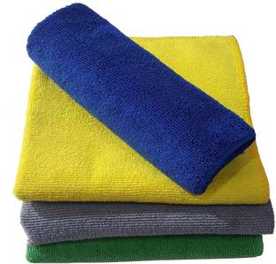 Sheenuu Microfiber Napkin Size 40*40 CM Pack of 4 _56 Multicolor Cloth Napkins