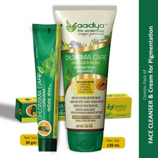 Aadya Life Sciences LLP Chloasma Care Cream and Face wash Combo pack of One each