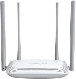 Mercusys MW325R Wireless Router 2.4 GHz 300 Mbps Wifi Speed Single Band External Antenna Ethernet (Cable Broadband)