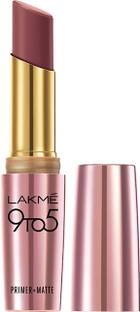 Lakmé 9 to 5 Primer Plus Matte Lip Color