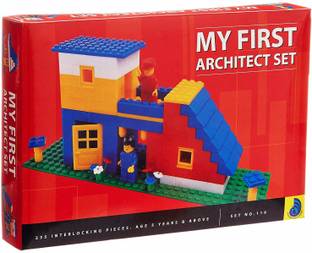 Peacock Smart Blocks My First Architect-(House Blocks) by Party Shopping