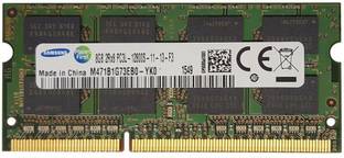 SAMSUNG 1600mhz low voltage DDR3 8 GB (Dual Channel) Mac, Laptop (M471B1G73EB0-YK0 PC3L 12800s)