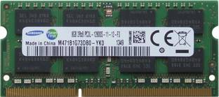 Samsung 1600mhz low voltage DDR3 8 GB (Dual Channel) Laptop (M471B1G73DB0-YK0 PC3L 12800S)