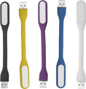 Flipkart SmartBuy Portable and Flexible for Notebook, Laptop, Power Bank (Multi-color Pack of 5) USB Led Light