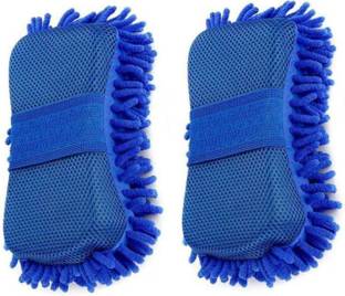 ASHIRWAD Microfiber, Polyester, Fabric Vehicle Washing  Sponge