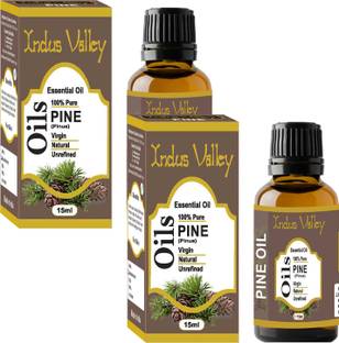 Indus Valley 100% Pure Pine Essential Oil - Twin Pack