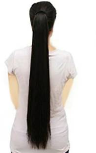 Alizz Straight wrap around baal juda choti Hair Extension