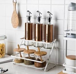 Xllent Containers Kitchen Rack Steel New 2 step kitchen counter