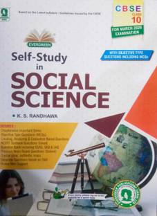 Evergreen Cbse Self-Study In Social Science - Includes Summative And Formative Assessments Term - 2 (Class - 10) (English, Undefined, Randhawa K. S.)
