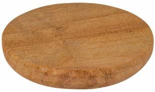 SHRI ANAND Specialized Rubbing Sandal Wood Round Stone Chandan Chakla Pata Diameter 7 Inch Board