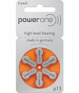 Power one Hearing Aid Battery Size 13 24Nos (6 X 4 Pack) 24 Nos, P13 Stethoscope Case