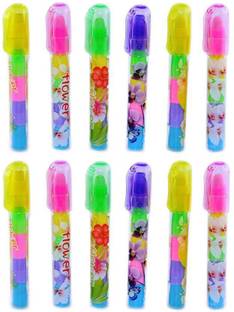 SWARUP STACKING PEN TYPE ERASERS (PACK OF 12) Eraser