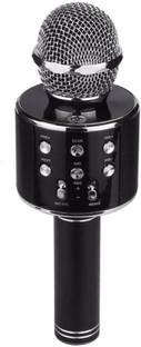 Maupin Wireless Microphone Handheld BT Microphone With BT Speaker MIC Support TF/USB/MP3 Microphone