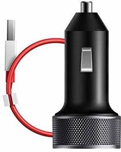 Bhavi USB Gadget Accessory Combo for Dash fast 3.5amp Car Charge Power Adapter and Round Type C Dash cable Compatible with Oneplus 6/6T/ 5/ 5T /3 /3T