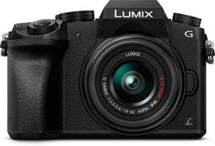 Panasonic 4K G Series DMC-G7KGW-K Mirrorless Camera with 14-42 Lens