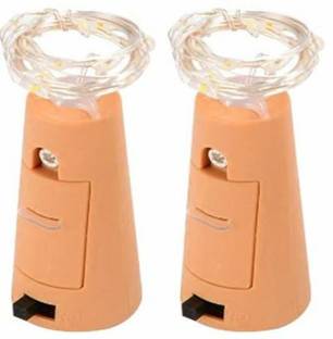 SANCTUM Bottle Cork Led 20 LEDs 2 m Yellow Steady Bottle Rice Lights