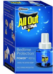 All Out Ultra Refill 45ml (Pack of 2) Mosquito Vaporiser Refill
