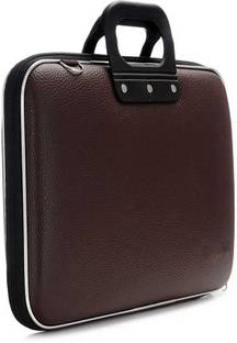 JK Leather 15.6 inch Expandable Laptop Case