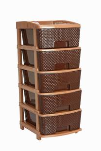 Flipkart Perfect Homes Studio Plastic Free Standing Chest of Drawers
