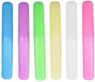 QWEEZER TOOTHBRUSH CASE(PACK OF 6) Plastic Toothbrush Holder
