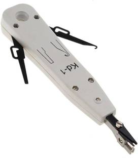 BALRAMA KRONE KD-1 Impact Punch Down Tool for Seating Wire Into Terminal Cable Insertion Tool for Networking Professionals Telecom Phone Cable Ethernet Cat5 RJ11 RJ45 Patch Panel Faceplate Manual Crimper