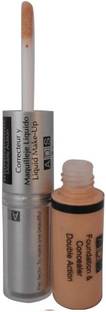 ads 2 IN 1 FOUNDATION AND CONCEALOR IN NATURAL COLOR FOR ALL SKIN TYPE Foundation