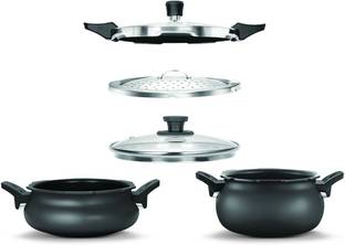 Pigeon SUPER COOKER ALL IN ONE 5 L Outer Lid Induction Bottom Pressure Cooker