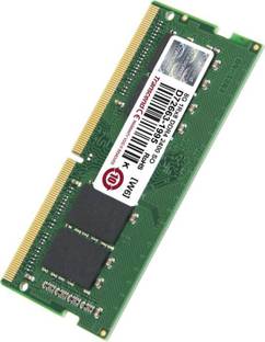 Transcend 2400 MHZ DDR4 8 GB (Single Channel) Laptop (8GB DDR4 RAM 2400T)