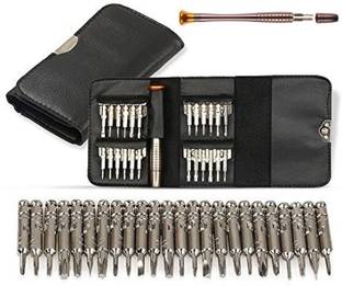 Techtest 25 in 1 Precision Screwdriver Set For I Phone , Laptop , mobile repairing Tools Kit , Laptop And All Mobile repairing Tools Standard Screwdriver Set For Mobiles, Laptops, Precision Screwdriver Set