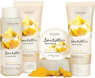 Oriflame Sweden Love Nature Facial Kit- Glow