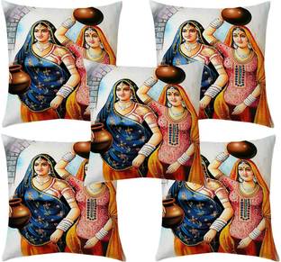 DECORHUT FAB Jute Cushions Cover