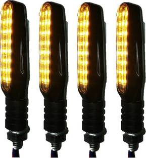 MOTOFLY Side, Rear LED Indicator Light for Universal For Bike Splendor Pro