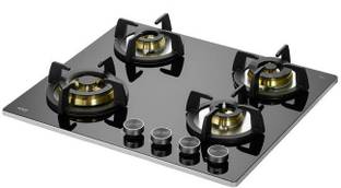 Kaff byKaff Kaff BLH 604 Hob Auto Electric Ignition with Flame Failure Device Glass Automatic Hob