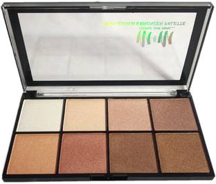 M & M makeup-and-More Highlight/Bronzer-Palette Highlighter