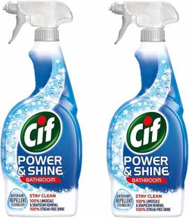 Cif Power And Shine Bathroom Cleaner 700ml Pack Of 2 Regular