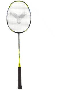 VICTOR Arrow Speed 12 (3U) Black, Yellow Strung Badminton Racquet