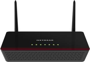 NETGEAR AC Dual Band Gigabit Wi-Fi Modem Wireless Router 5 GHz 750 Mbps Wifi Speed Dual Band External Antenna ADSL (Telephone)
