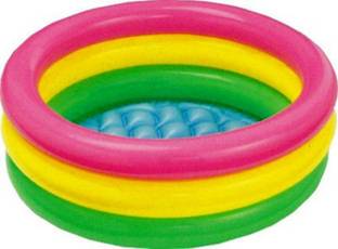 NV COLLECTION Baby Swimming Pool Inflatable Baby Swimming Pool & Bath Tub 2 feet Relax your child