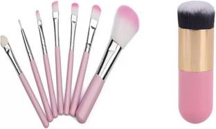 CETC Makeup Brush Set of 8 with Foundation Brush With Storage Box