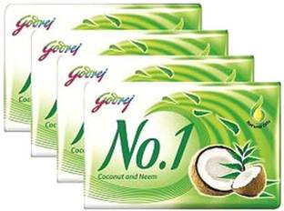 Godrej नंबर 1 कोकोनट एंड नीम 100 gm सोप (पैक ऑफ 4)