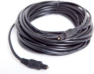 DazzelOn  TV-out Cable 10 Meter Toslink Digital Fiber Optical Audio Cable