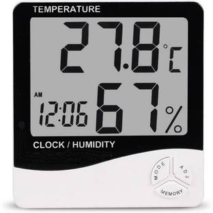 Adonai Digital White Clock